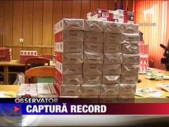 Captura record de tigari si alcool