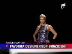 Paris Hilton, favorita designerilor brazilieni