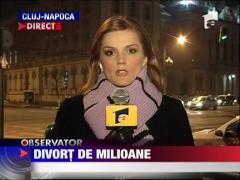 Finantatorul CFR Cluj - divort de milioane