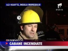 Cabane incendiate