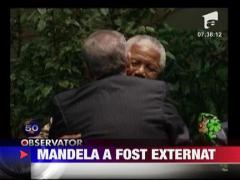 Nelson Mandela a fost externat
