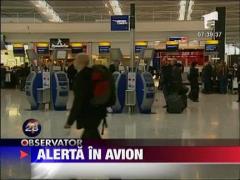 Alerta cu bomba in avion