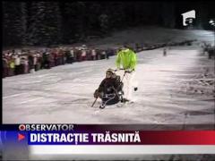 Distractie trasnita la Poiana Brasov