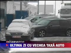 Ultima zi cu vechea taxa pentru poluare
