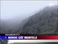 A cazut 300 de metri de pe munte si a trait