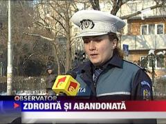 IMAGINI SOCANTE! A spulberat o femeie pe trecerea de pietoni si a fugit