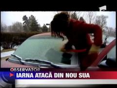Iarna ataca din nou SUA