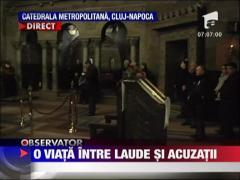 Trupul lui IPS Bartolomeu a fost depus la Catedrala Ortodoxa din Cluj