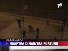 Imagini socante! Cairo, noaptea dinaintea furtunii