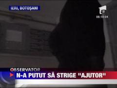 Un barbat surdo-mut a fost la un pas sa arda de viu in propria casa