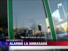 Alarma cu bomba la ambasada Israelului