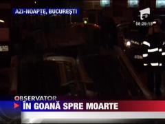 A accelerat spre moarte