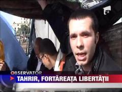 IMAGINI SOCANTE / Tahrir, fortareata libertatii