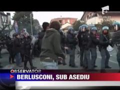Protestele la adresa lui Silvio Berlusconi