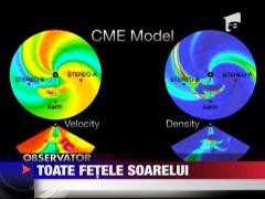 NASA a difuzat, in premiera, imagini 3D ale Soarelui
