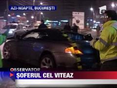 Un sofer bucurestean a lovit zece masini dintr-o lovitura