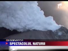 Spectacol periculos in peninsula Kamcatka