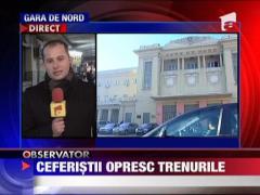 Greva generala la CFR se hotaraste maine