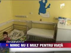 Spitalul Clinic Marie Curie, un motiv de speranta pentru copii