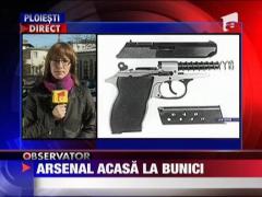 Arsenal militar, descoperit in casa bunicilor lui Eugen Preda