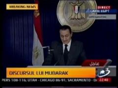 Hosni Mubarak nu renunta la putere