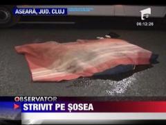 Barbat strivit de TIR in Dej