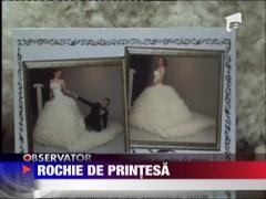 Rochie de nunta de 85 de kilograme!