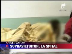 Barbatul ranit in explozia de la Sadu, in stare stabila