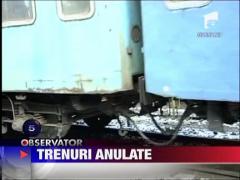 Trenuri internationale anulate de autoritatile grecesti