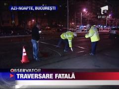 Traversare fatala in cartierul Colentina