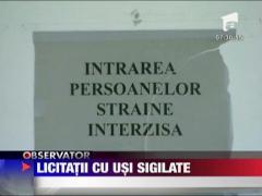 Licitatii cu usi sigilate pentru autostrazi