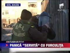 Valiza suspecta in Bacau