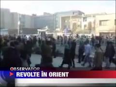Tot mai multe revolte in Orient