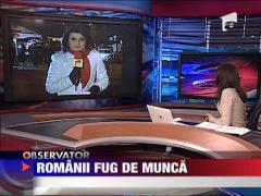 Romanii fug de munca