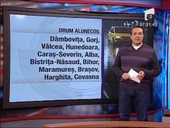 Carosabil alunecos in zonele de munte