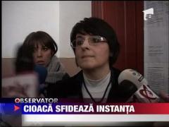 Cristian Cioaca sfideaza instanta