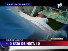 Daniela Gyorfi, o fetita de nota 10