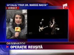 Leo Iorga, operat la plamani