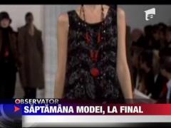 Saptamana modei de la New York, la final