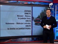 Trafic in conditii de iarna