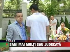 Becali vroia sa dea Liga in judecata