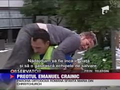 Update! Romanca disparuta dupa cutremurul din Noua Zeelanda