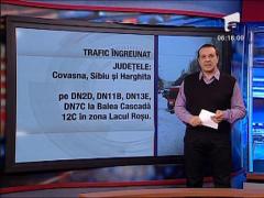 Trafic in conditii de iarna