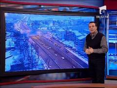 Traficul din Bucuresti! 24 februarie