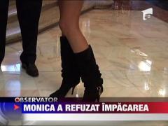 Monica a refuzat impacarea cu Irinel Columbeanu