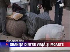 Tabara pentru refugiati la granita dintre Egipt si Libia