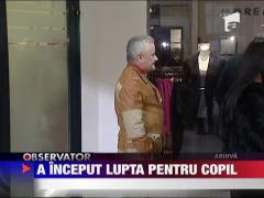 Irinel Columbeanu simte ca i se fura copilul