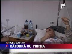 Bolnavii din Eforie primesc caldura cu portia