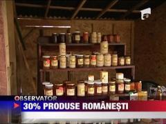 Guvernul vrea ca 30% dintre produsele din supermarketuri sa fie romanesti
