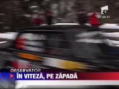 Raliu pe zapada in Muntii Harghitei